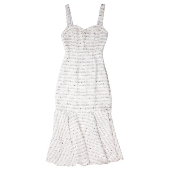 Misa Elke Dress Winter White Size S - Picture 3 of 4